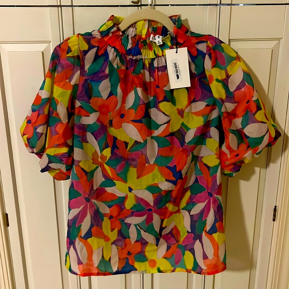 NWT THML Floral top